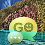 Logo of GO SMS Theme Lake Mountains android Application 